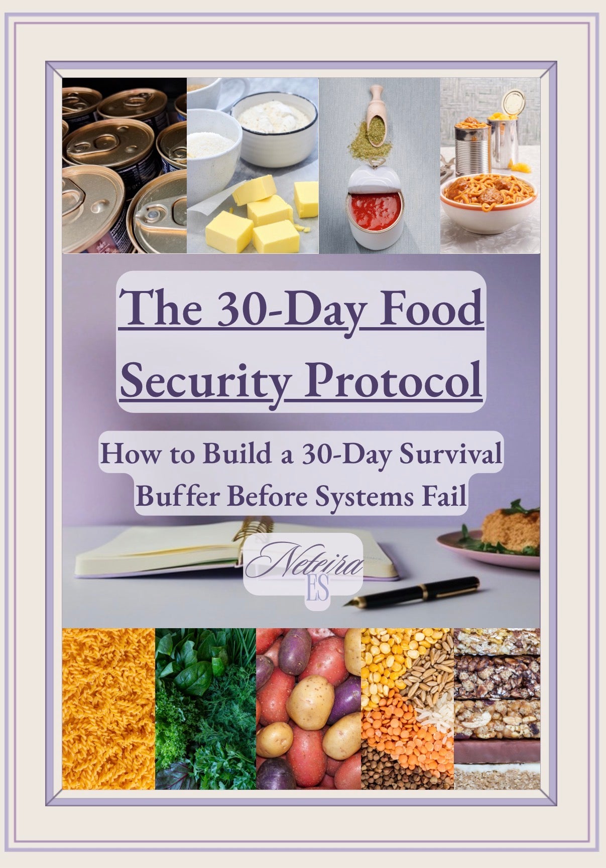 The 30-Day Food Security Protocol eBook (PDF + Printable Tools Bundle)