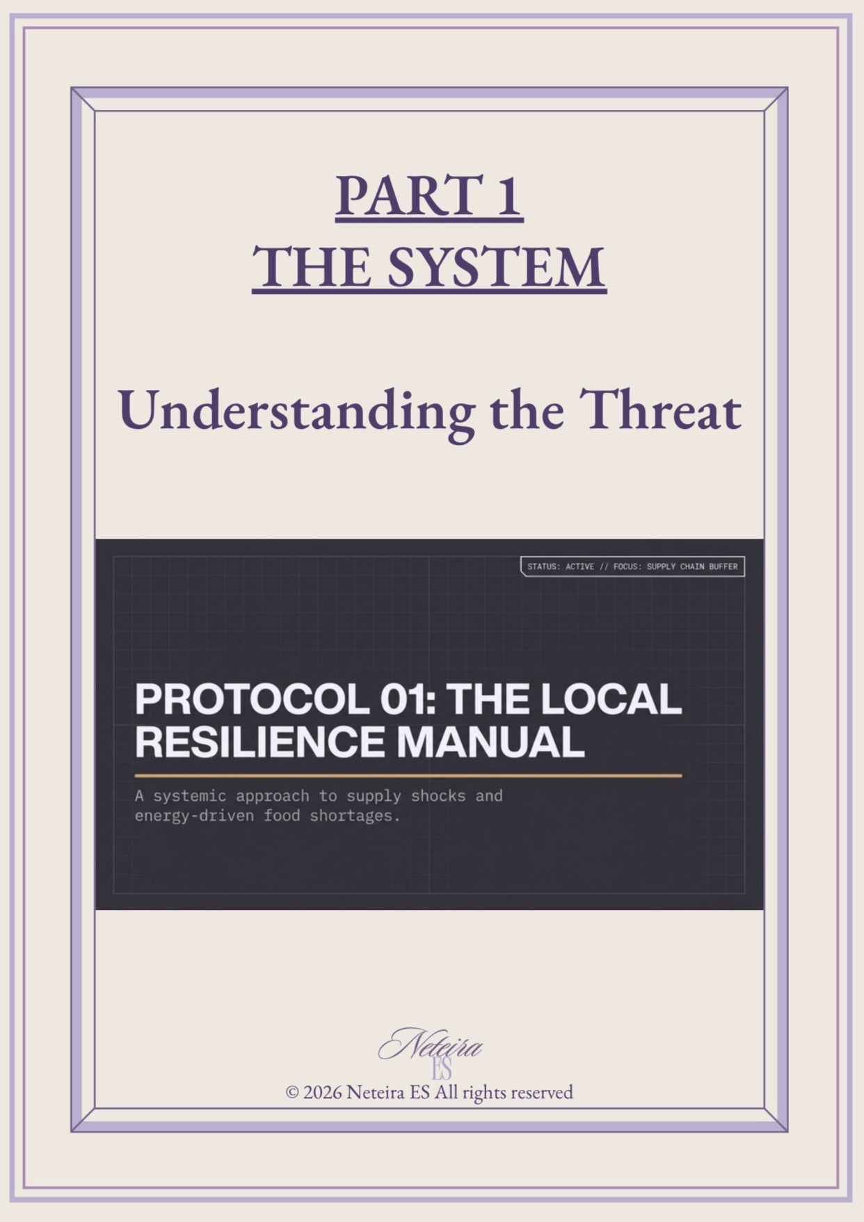 The 30-Day Food Security Protocol eBook (PDF + Printable Tools Bundle)