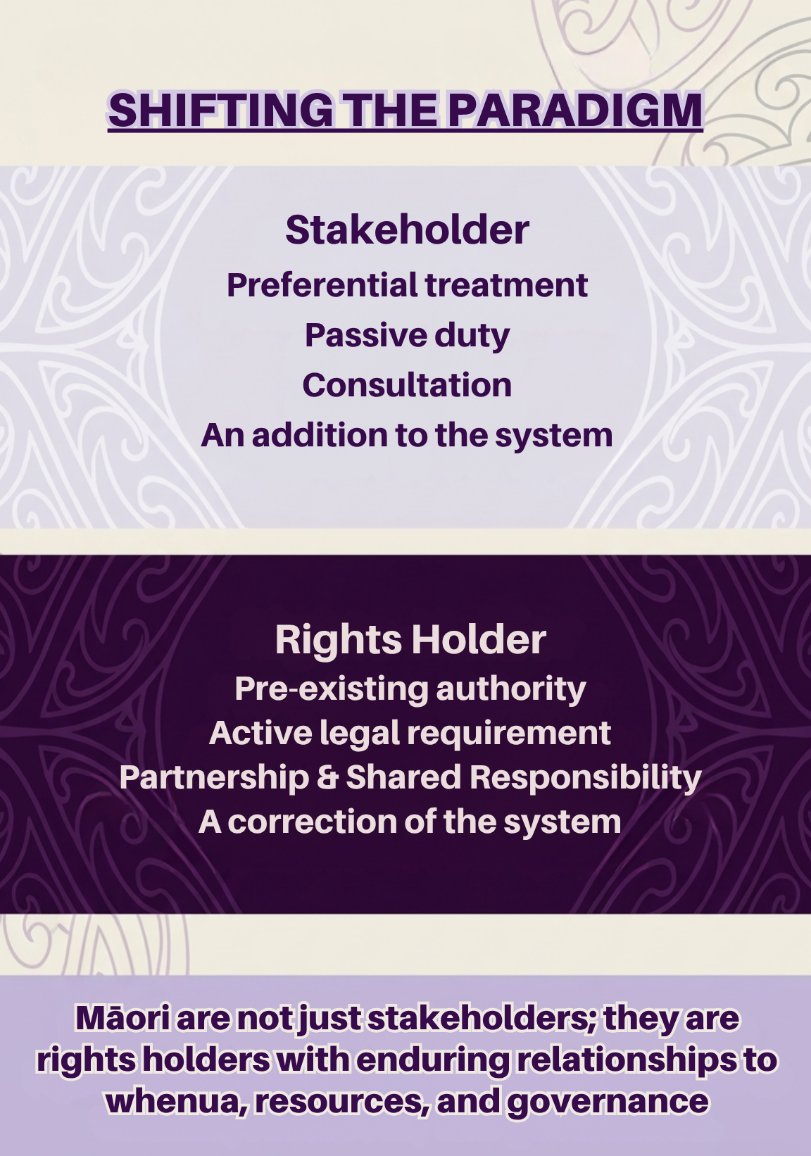 The Foundation of Māori Participation