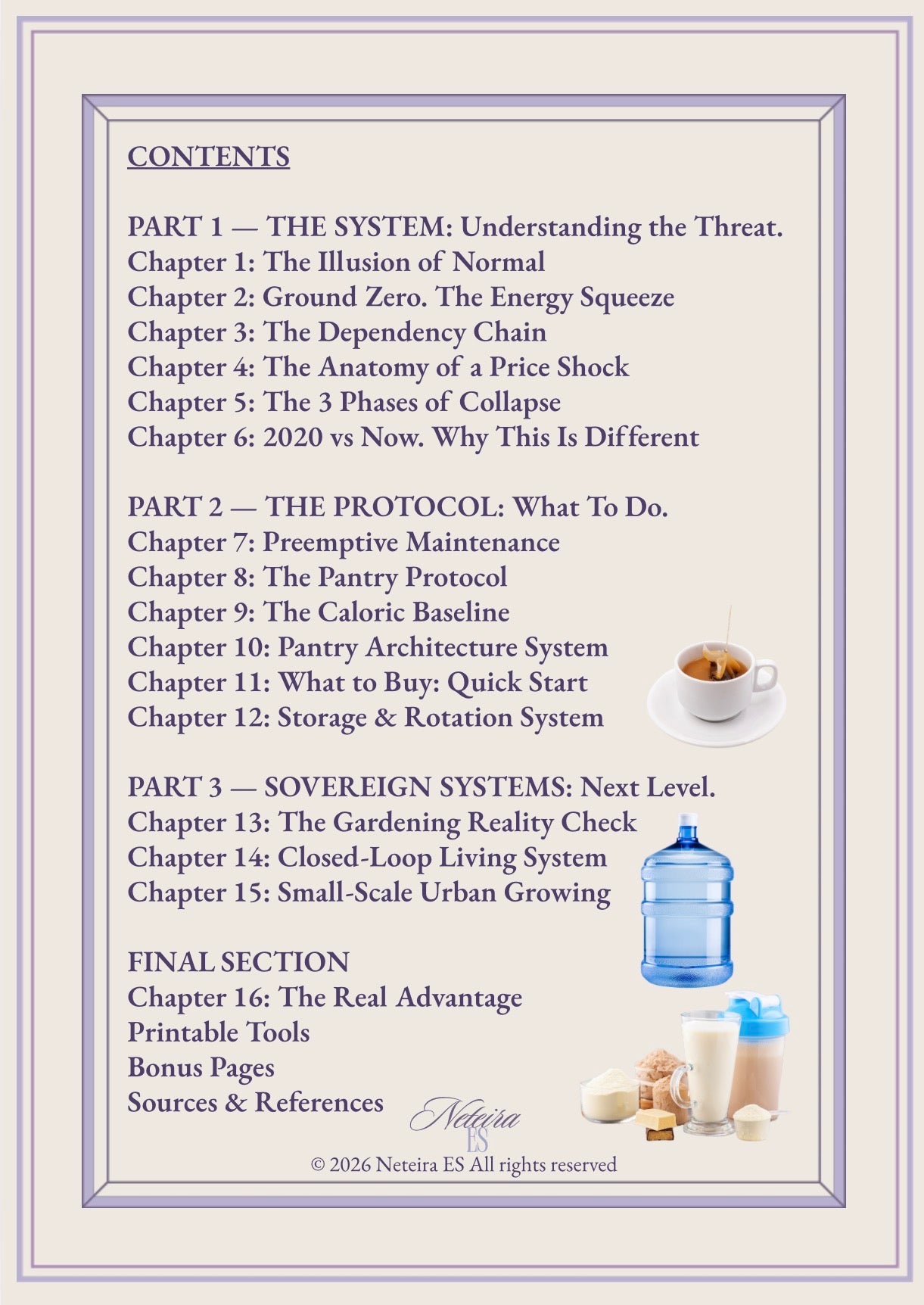 The 30-Day Food Security Protocol eBook (PDF + Printable Tools Bundle)